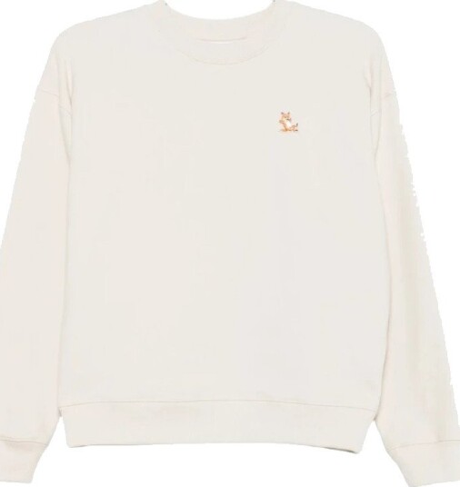 Maison Kitsuné Dame Gensere & Hettegensere Beige XS,