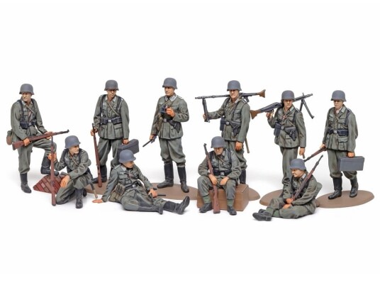 Tamiya 1/48 WWII Wehrmacht Infantry Set