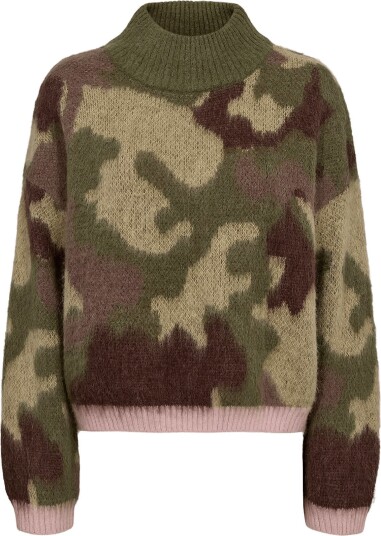 Nümph Nucamu Pullover Khaki green XL Nümph Nucamu Pullover Khaki green XL