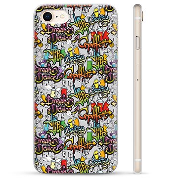 iPhone 7/8/SE (2020)/SE (2022) TPU-deksel Graffiti