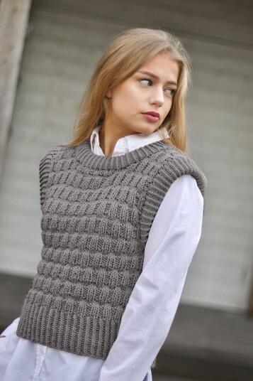 KRAKK VEST grå