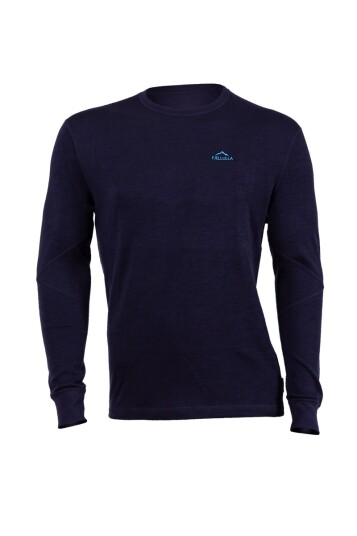 Fjellulla Men'S Crew Neck Deep Blue