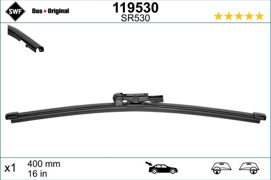 Viskerblad SWF 119530 Viskerblad SWF 119530