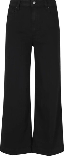 Paige Dame Jeans Svart W28,