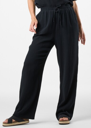 Seaside Maxime Pants W Black 38 Hverdagsbukser