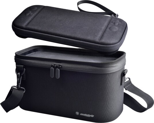 Snakebyte System Organizer Bag Svart til Nintendo Switch 2 31 x 13 x 19 cm