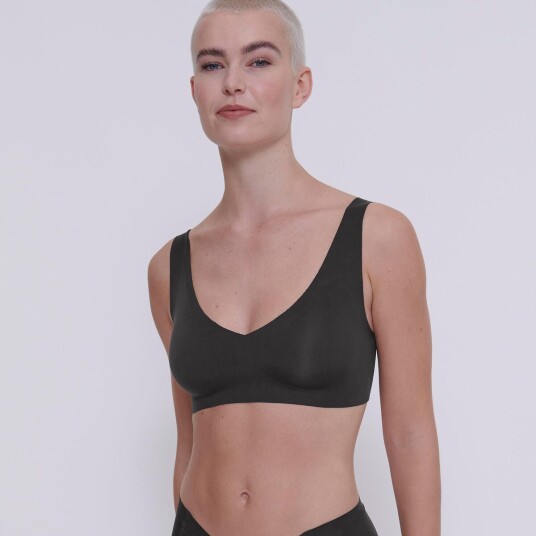 Sloggi BH ZERO Feel 2 0 Bralette Svart Large Dame