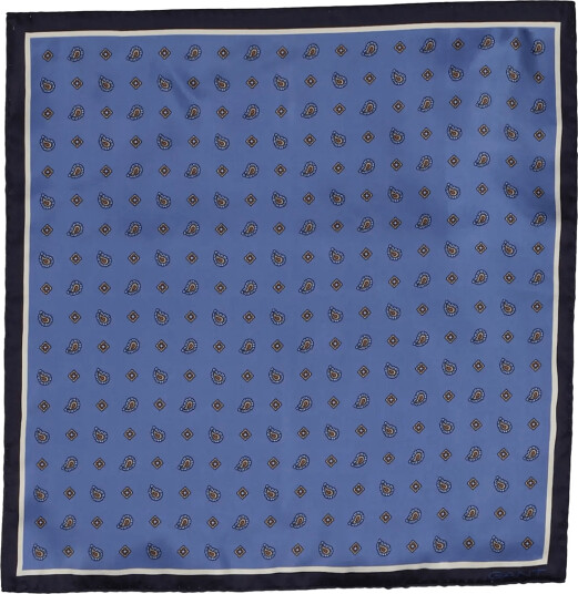 Gant Foulard Pocket Square - Blue - ONE SIZE