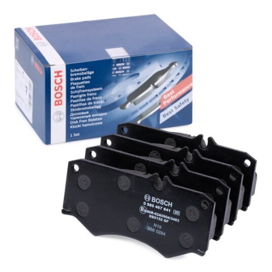 Bremseklosser BOSCH 0 986 467 841 Bremseklosser BOSCH 0 986 467 841