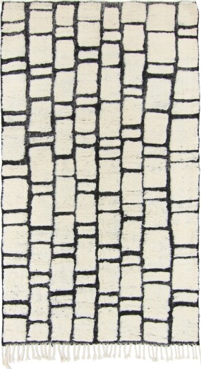 Kelim teppe Marokkansk Beni Ourain 270 x 150 cm Kelim teppe Marokkansk Beni Ourain 270 x 150 cm