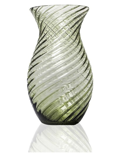 Anna Von Lipa Oslo Vase Green OLIVEGREEN H25CM