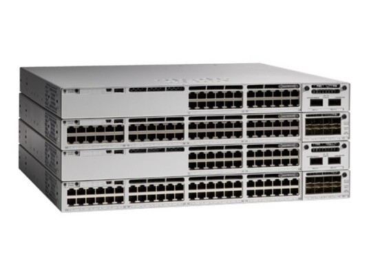 Cisco Catalyst 9300L - Network Advantage - Switch - L3 - Styrt - 24 X 10/100/1000 + 4 X Gigabit Sfp (Opplink) - Rackmonterbar