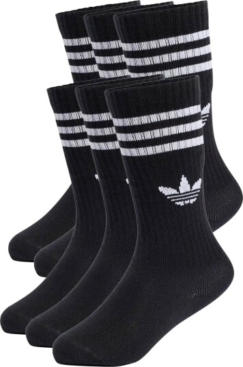 Adidas Originals 3S Crew S 6P K Black 28 30