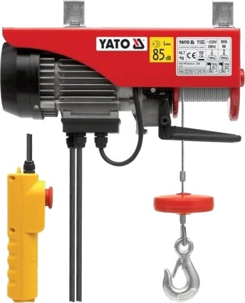 Yato Yt 5904 Elektrisk Vinsj 12 M 250 Kg 500 Kg 11 M 5,5 M