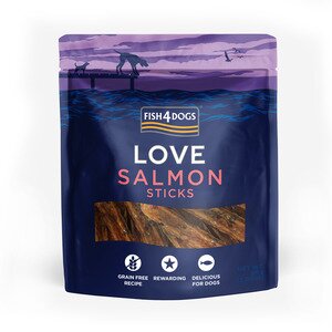 Fish4Dogs Godbiter Hund Laks Sticks 85 Gram