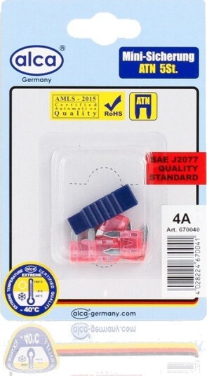 ALCA 670040 Sikringssett ALCA 670040 Sikringssett