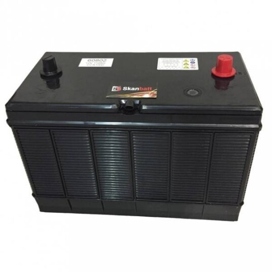 SKANBATT Startbatteri 12V 110AH 1000CCA +midtstilt