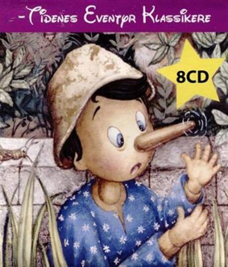 Barnas Bibliotek   Tidenes Eventyr Klassikere 8CD boks   Lydbok CD
