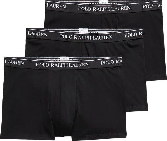 Polo Ralph Lauren Classic Stretch Cotton Trunk 3-Pack - Black - 6XL Polo Ralph Lauren Classic Stretch Cotton Trunk 3-Pack - Black - 6XL