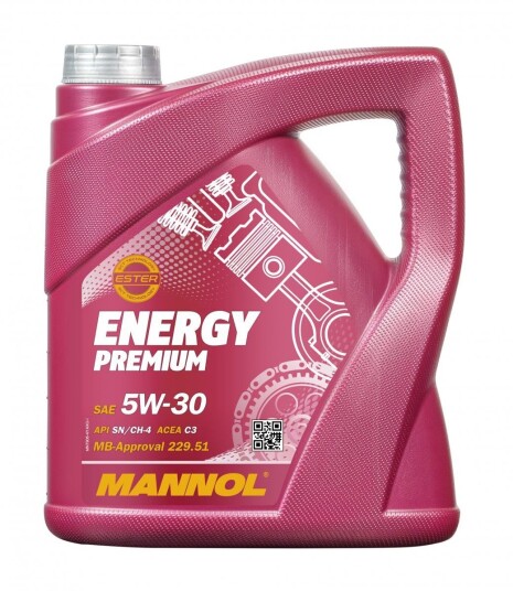 Motorolje MANNOL ENERGY PREMIUM 5W30 4L