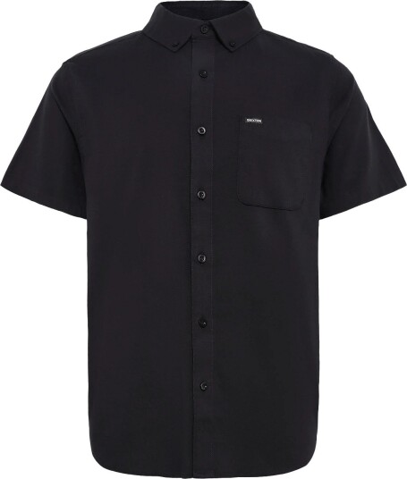 Brixton Sanford Oxford S/S Wvn   Black   L