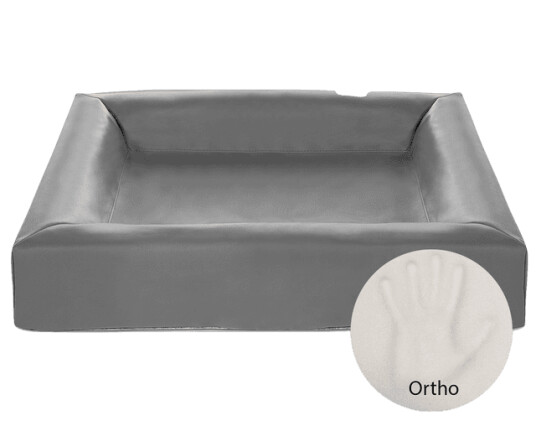 Biabed Ortho Hundeseng 60x70 cm Grå med Refleks