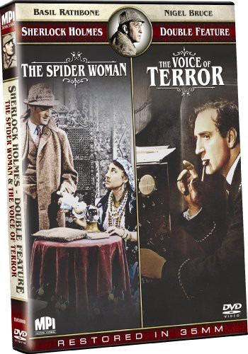 Sherlock Holmes: Spider Woman & Voice Of Terror DVD