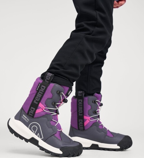 Reima Finlander Vintersko, Plum Purple, 28