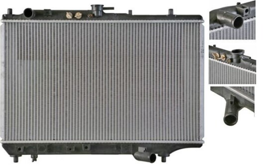 Radiator MAHLE ORIGINAL CR 179 000S Radiator MAHLE ORIGINAL CR 179 000S