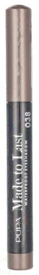 Pupa Milano Pupa Made To Last Waterproof Eyeshadow Made To Last Eyeshadow 1,4 g #038 Golden Platinum