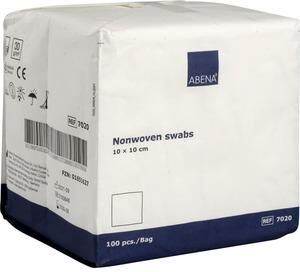 Abena Nonwoven kompress 10x10 cm   100 stk.