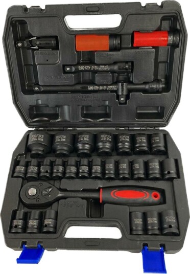 Rockforce Pipesett RF-4323-5MPB 32 Deler (Slagfast)