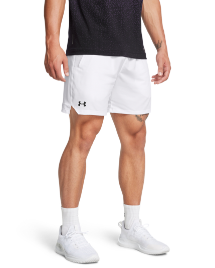 UA Vanish Woven 6" Shorts White XXL