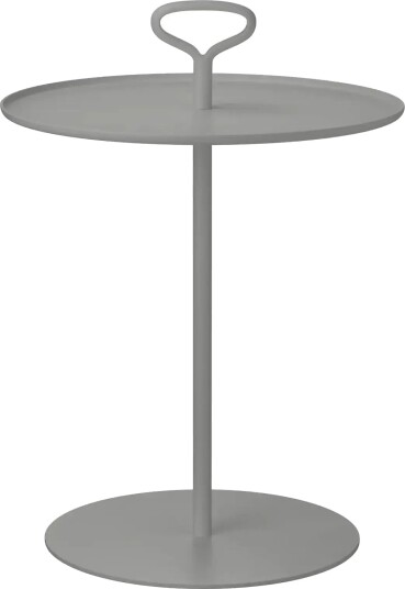 Blomus Outdoor Side Table 58 Cm Ø 42 Cm Porter Granite Gray Grey Ø 42CM Blomus Outdoor Side Table 58 Cm Ø 42 Cm Porter Granite Gray Grey Ø 42CM