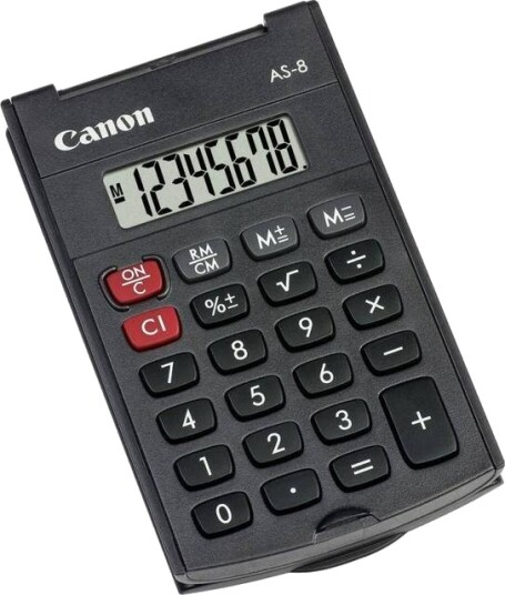 Canon AS-8 Pocket Calculator