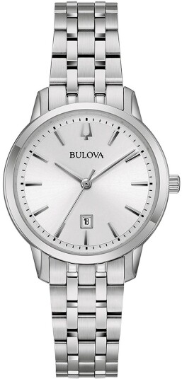Bulova Dameklokke 96M165 Classic Sølvfarget/Stål Ø31 mm Bulova Dameklokke 96M165 Classic Sølvfarget/Stål Ø31 mm