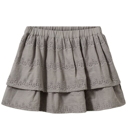 Sofie Schnoor Baby and Kids Siggykb Skirt Grey 116