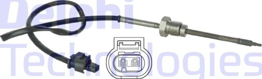 Sensor, eksostemperatur DELPHI TS30057