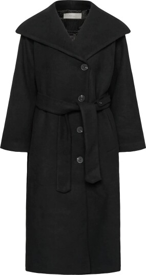 InWear Zorahiw Long Coat BLACK 40