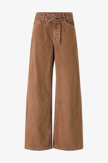 My Essential Wardrobe Jeans mwKaro 175 Mid X wide Brun My Essential Wardrobe Jeans mwKaro 175 Mid X wide Brun