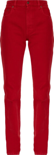 Chloé Dame Jeans Rød W28,