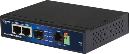 Allnet ALL-MC116VDSL2 VDSL2 medieomformer RJ45 SFP Allnet ALL-MC116VDSL2 VDSL2 medieomformer RJ45 SFP