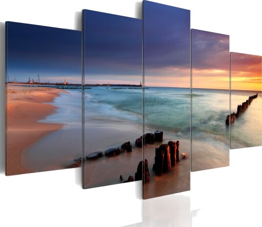Bilde Dawn By The Sea 100x50 Artgeist sp. z o. o.