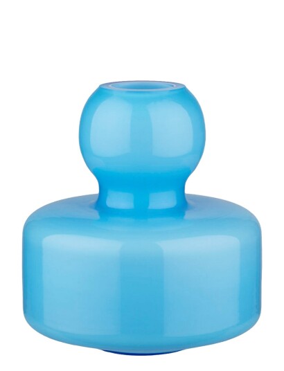 Marimekko Flower Vase Blue Home H10.4CM