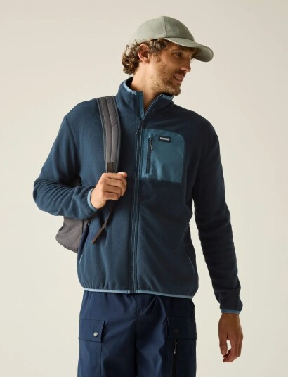 Regatta Frankie F/Z Fleece   Navy   L