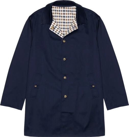 Aquascutum Herre Frakker Blå 2XL, Aquascutum Herre Frakker Blå 2XL,