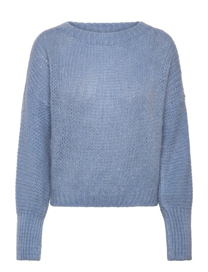Lollys Laundry Isoldell Knit Jumper Ls   Blue   L