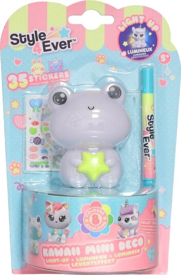 Style 4 Ever Gjør det selv Lampe   Kawaii Mini Dekorasjon   Frø    Style 4 Ever   OneSize   Lampe