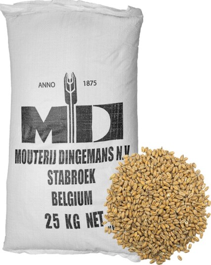 Dingemans Wheat malt 25 kg hel 3 EBC - Dingemans Dingemans Wheat malt 25 kg hel 3 EBC - Dingemans