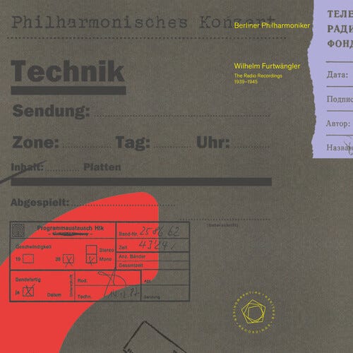 Berliner Philharmoniker  Radio Recordings  LP/Vinyl